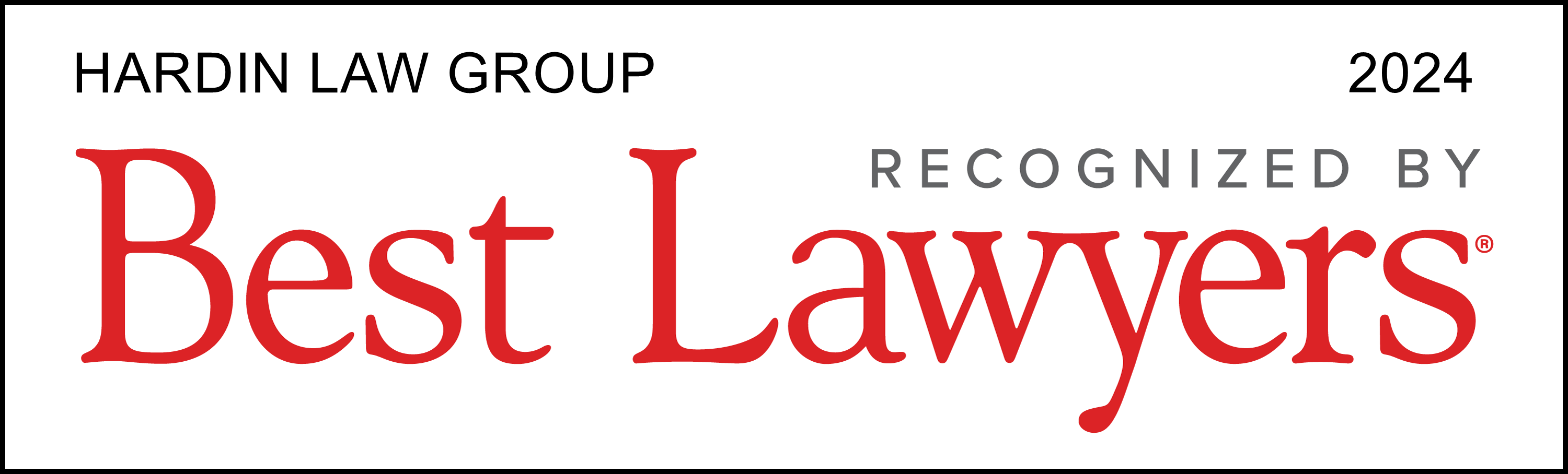 Best Lawyers 2024 Law Firm
